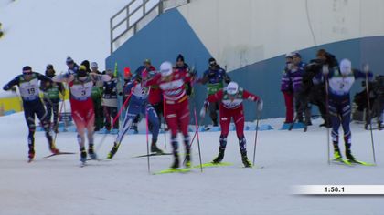 Klaebo dominates in World Cup win in Lahti, Chanavat claims second