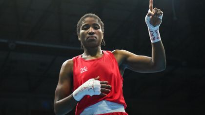 Ngamba makes history by becoming first refugee boxer to qualify for Olympics