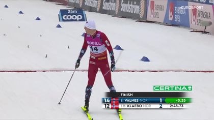 Valnes najszybszy w kwalifikacjach do sprintu w Falun