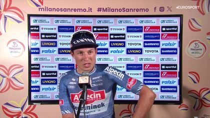 Rozmowa z Jasperem Philipsenem po wyścigu Mediolan-San Remo 2024