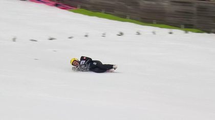 "So brutal": Nousiainen stürzt böse in der Skiflug-Quali