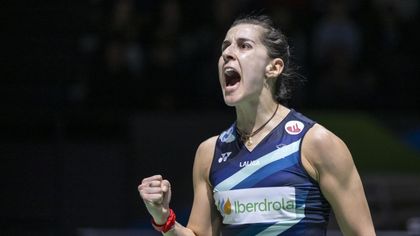 Carolina Marín gana con solvencia en su debut en el Europeo