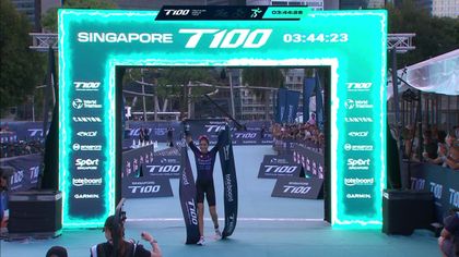 Ashleigh Gentle vinder T100 i Singapore – se australieren løbe i mål her