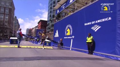 Lemma wygrał maraton w Bostonie