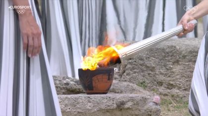 Ogień olimpijski pojawił się w Olimpii