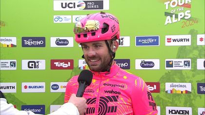 Simon Carr po 4. etapie Tour of the Alps