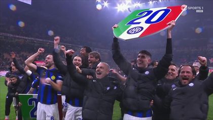 Inter a cucerit al 20-lea titlu de campioană. Nerazzurrii, succes istoric în Derby della Madonnina