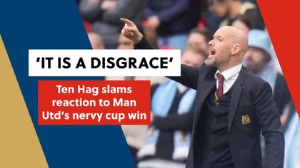 'Reactions from you were embarrassing' - Ten Hag blasts media after Man Utd reached FA Cup final