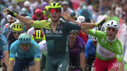 Final 3ª etapa: El 'VAR' da la victoria a Lonardi, velocista del Polti de Contador
