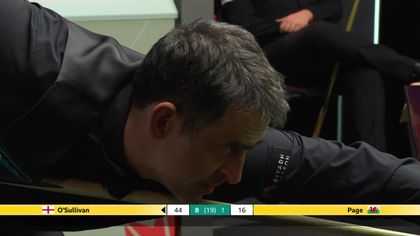Very good control' - O'Sullivan wins 10th frame against Page