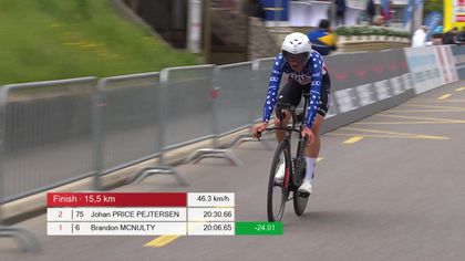 McNulty claims second individual time trial victory of the season at Stage 3