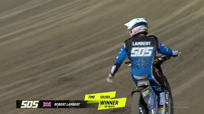 Lambert keeps perfect run going with epic heat 6 victory