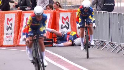 Zwycięstwo Lidl-Trek i upadek Ellen van Dijk podczas 1. etapu Vuelta Espana kobiet