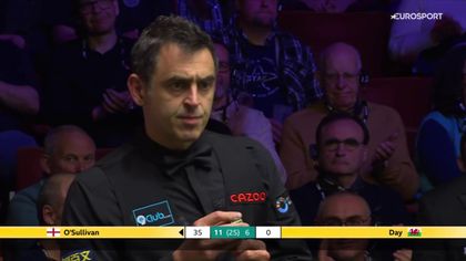 'Very good!' - O'Sullivan nails tricky double as fans applaud