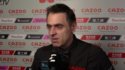 'Mediocre', in 'cruise' mode - O'Sullivan reacts to securing quarter-final place