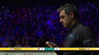 Dale amazed by O'Sullivan's 'precision' as The Rocket thunders in a long red