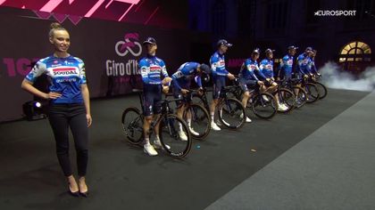 Prezentacja zespołu Soudal Quick-Step przed Giro d'Italia 2024