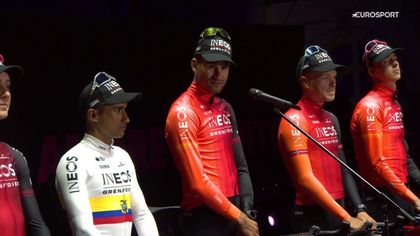 Prezentacja zespołu Ineos Grenadiers przed Giro d'Italia 2024