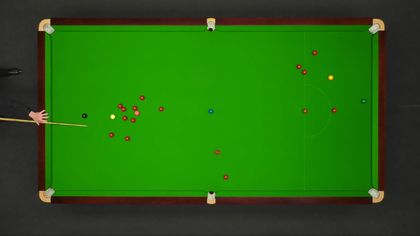 'Great shot' - Jones pots long red into the green pocket