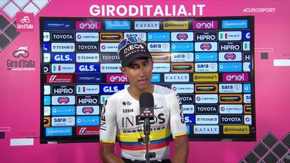 Jhonatan Narvaez po 1. etapie Giro d'Italia