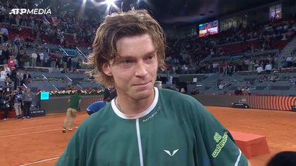 'The proudest title of my career' - Rublev on winning Madrid trophy