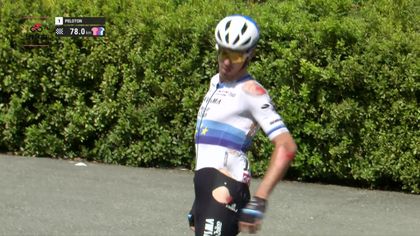 Kraksa Laporte'a na premii lotnej 5. etapu Giro d'Italia