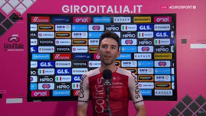 Benjamin Thomas po 5. etapie Giro d'Italia