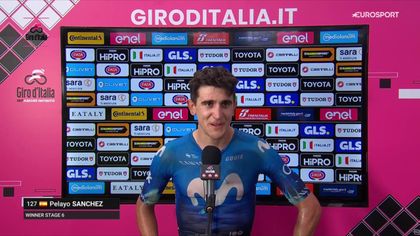 Sanchez po zwycięstwie na 6. etapie Giro d’Italia