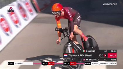 Giro d'Italia | Arensman maakt sprong in klassement, nadert Tiberi ook in strijd om jongerentrui
