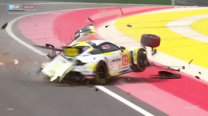Groźna kraksa Porsche podczas sesji hyperpole na torze Spa-Francorchamps