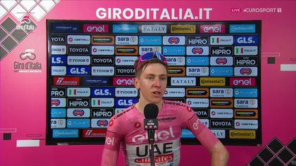 Giro d'Italia | "Beter voor mij om van voren te zitten en Molano te helpen"- Pogacar over lead-out
