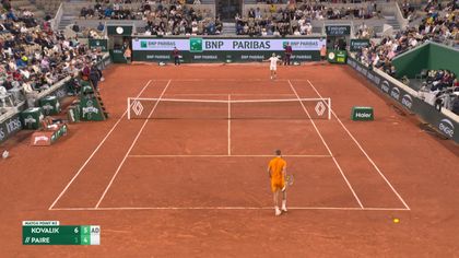 Roland Garros | Veel gejoel en ophef rondom laatste services Paire - verlies in kwalificatie