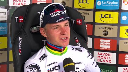 ‘Very proud’ Evenepoel says TT victory a ‘good sign’ for Tour de France