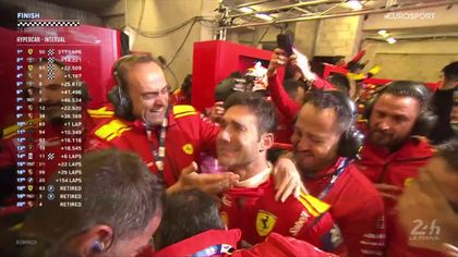 Trionfa ancora Ferrari col brivido: rivivi le ultime curve e l'arrivo al cardiopalma