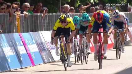 Brennan wins final stage of Giro Next Gen, GC glory for Widar