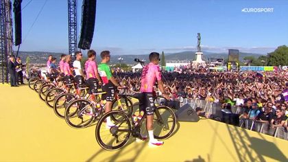 EF Education-EasyPost z Carapazem i trzema mistrzami krajowymi na prezentacji Tour de France 2024
