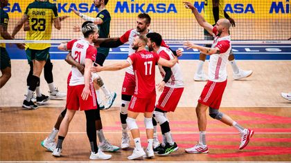 Polska - Brazylia w Lidze Narodów (źr. Volleyballworld.com)