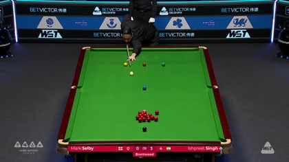 'My word he's got it' - Singh Chadha pulls off audacious five-ball plant against Selby