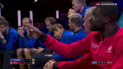 'How you feeling ref?' - Tiafoe teases umpire after successful Fritz challenge