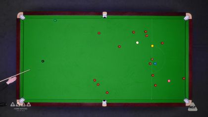 ‘I got one’ - Robertson jokes with crowd after fluking red against Wu in English Open final