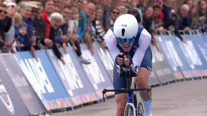 'Terrific' Seixas wins junior men's time trial title at UCI Road World Championships