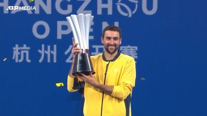 Cilic celebrates long-awaited title with Hangzhou Open victory over Zhizhen