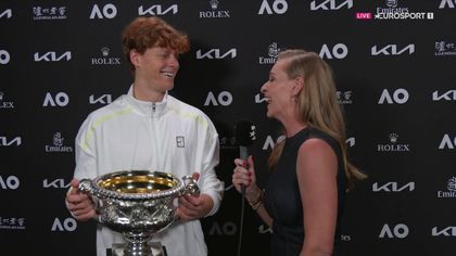 'The pressure is different - Sinner on winning back-to-back Australian Open titles