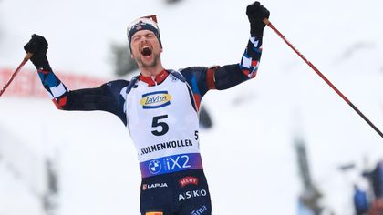 Highlights as Laegreid wins men's 15km mass start in Oslo Holmenkollen