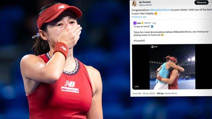 Japońska tenisistka zakończyła karierę. Miłe słowa od Igi Świątek