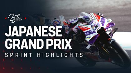 Highlights: Martin closes gap on leader Bagnaia with Sprint Race victory in Japan