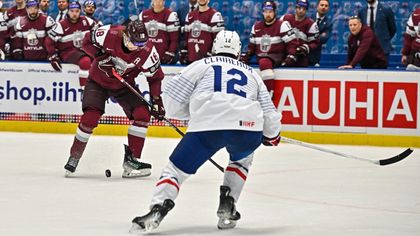 Lettland müht sich zu Sieg gegen Frankreich