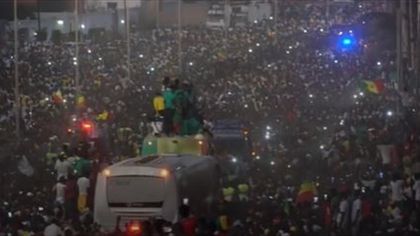 Senegal campione d'Africa: folla oceanica a Dakar per la festa