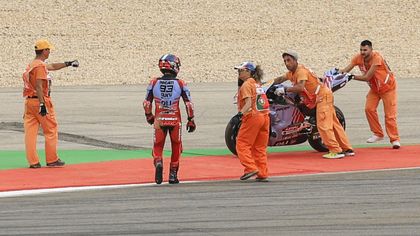 'Super tricky' - Marquez learning on new bike after crash in Portugal