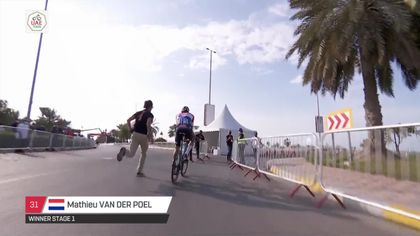 Her tar Van Der Poel første etappeseier